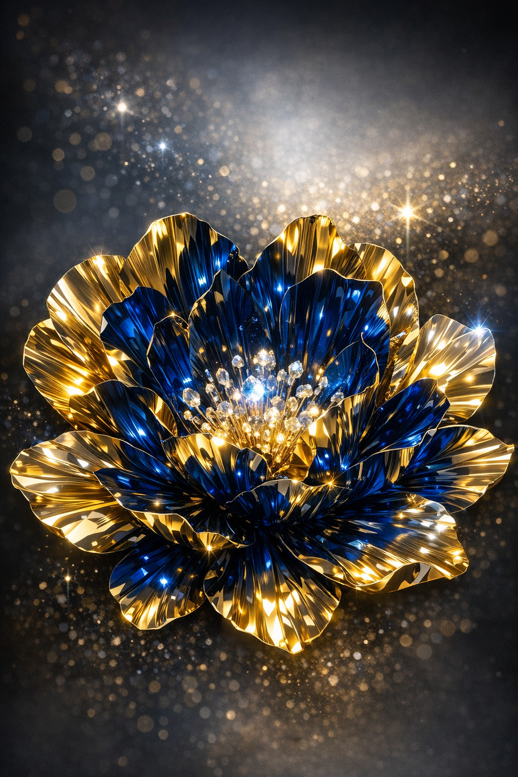 Celestial Bloom luxury Wall Art