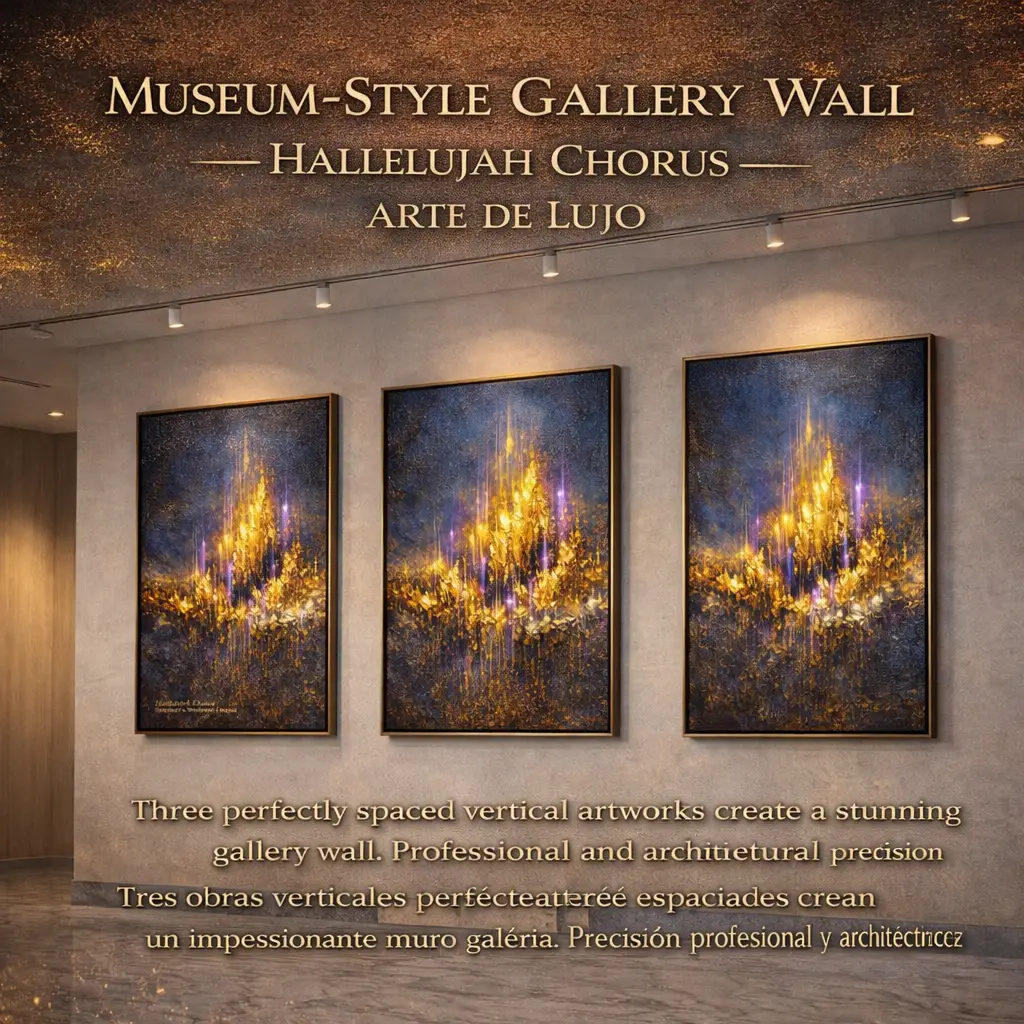 Museum Style Gallery Wall Art